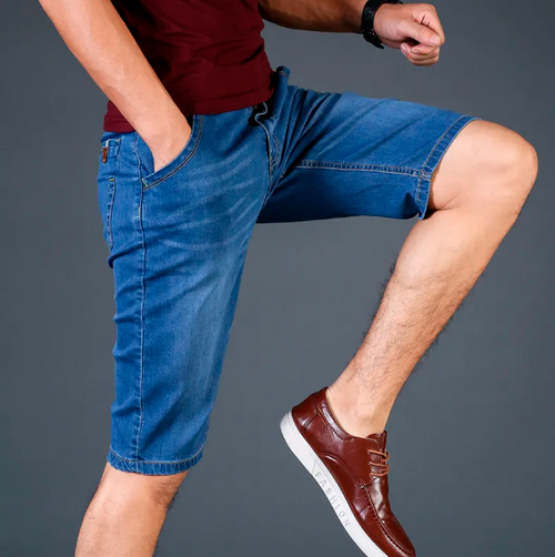 Bermuda Jeans Ultra Flex [SUPER CONFORTÁVEL]