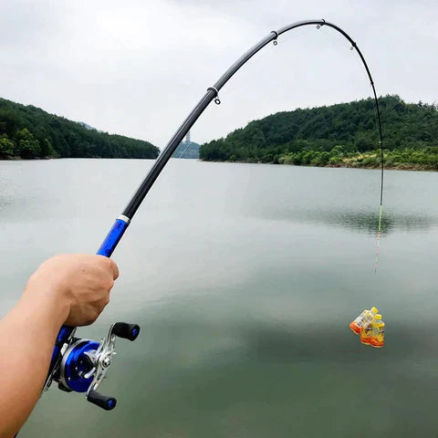 Vara de Pesca Telescópica Ultra Carbon [ULTRA RESISTENTE]